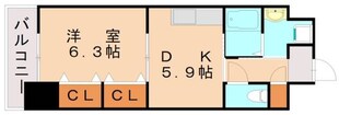 黒崎駅 徒歩5分 4階の物件間取画像